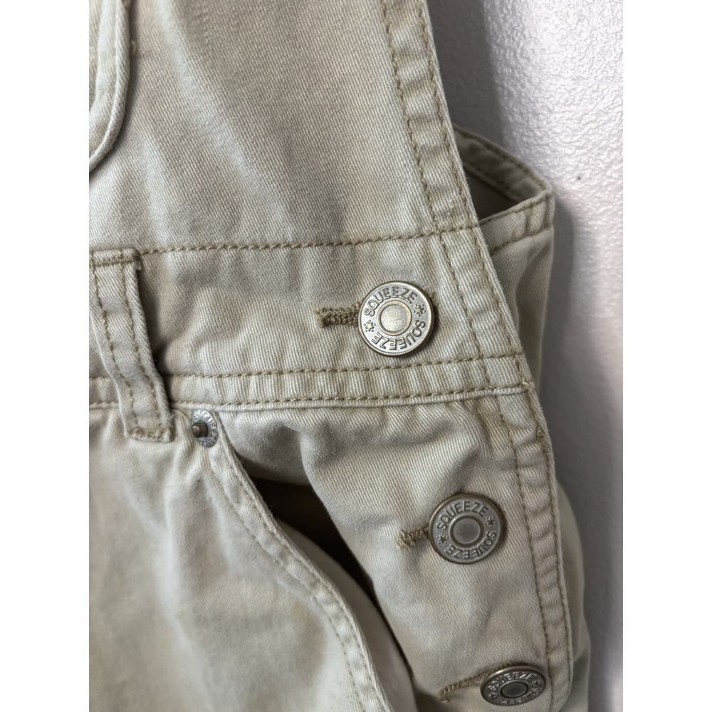 Squeeze Kids Khaki Beige Overalls Jumpsuit - Picture 4 of 10